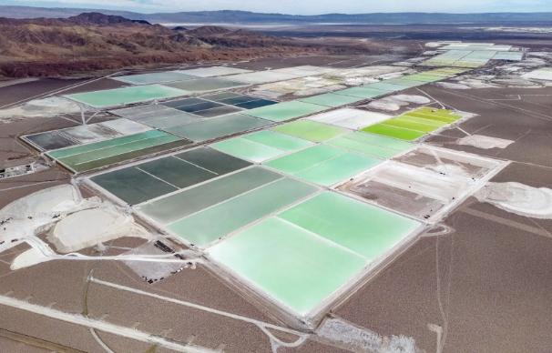 Lithium fields in the Atacama desert