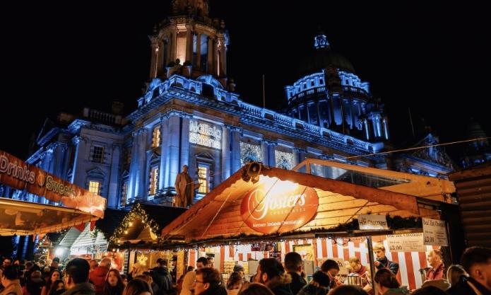 Belfast, UK, Christmas Market