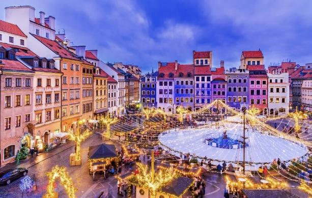 Warsaw, Poland, Christmas Market